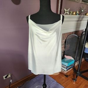 White House Black Market satin top.